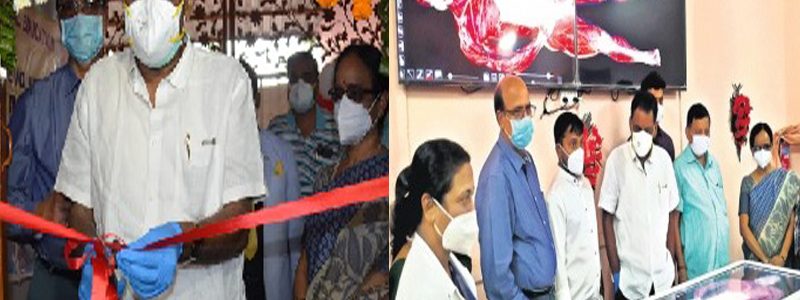 Cutting edge technology: Inauguration of the virtual dissection – “Anatomage” table in the department of Anatomy on 2nd Feb by Honáble Health Minister of Odisha Shri Naba Kishore Das